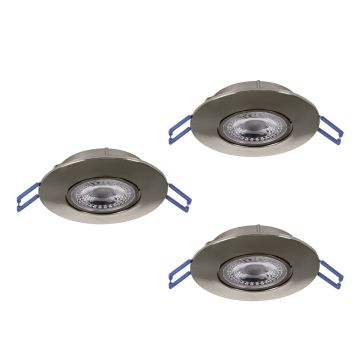 Eglo GEDREZ 300193 Spot encastré 3x4.9W/LED 2700K, 4000K, 6500K 1560lm ip20