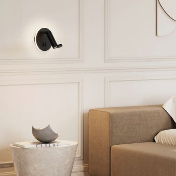 Zambelis READING LIGHT 25303 Wandlamp 3W+6W/led 3000K 240lm + 400lm IP20