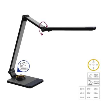 Prezent AKAN 31212 Lampe de bureau 1x9W/LED 447lm IP20