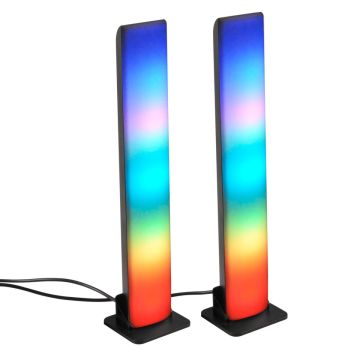 Polux GAMER 326591 Lampe de bureau 2x5W/LED RGBW IP20