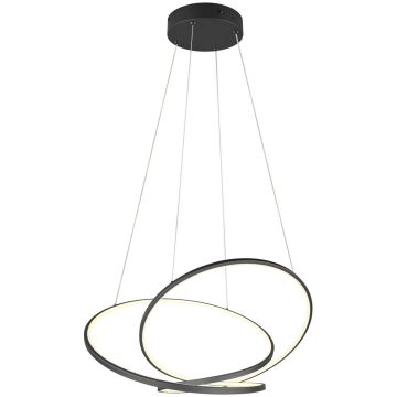 Trio DARVIN 349119132 Suspension lumineuse 1x52w/led 2300+3000+4000k 6700lm ip20