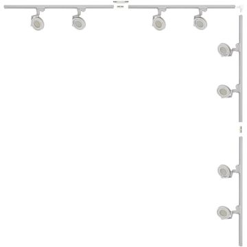 Zuma Line ZESTAW SZYNOPRZEWODY 3591 Rail 8x15W/GU10_ES111 ip20