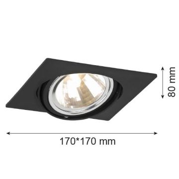 Argon OLIMP 3656 Inbouwspot 1x6W/G9 IP20