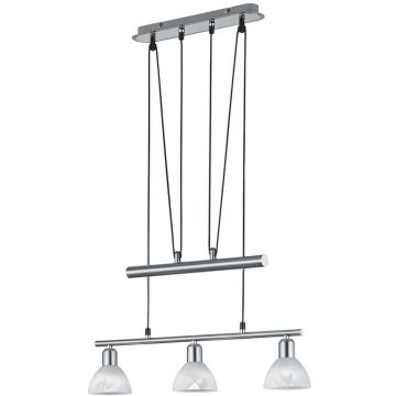 Trio LEVISTO 371010307 Hanglamp 3x40w/e14 3000k 400lm ip20