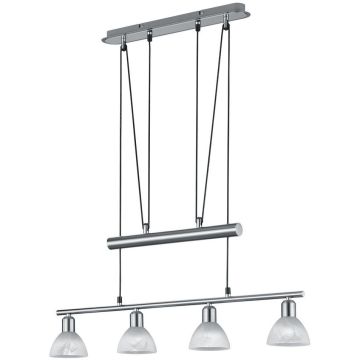 Trio LEVISTO 371010407 Hanglamp 4x40w/e14 3000k 400lm ip20