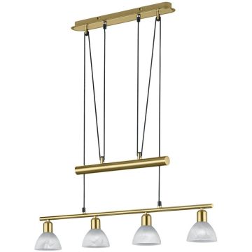 Trio LEVISTO 371010408 Hanglamp 4x40w/e14 3000k 400lm ip20