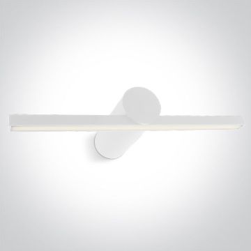 One Light Slim Mirror Lights 38108N/W/W Wandlamp 1x8W/LED 3000K 700lm IP44