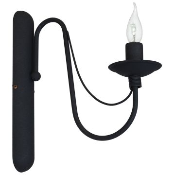Aldex RÓŻA CZARNA 397C1 Wandlamp 1x40W/E14
