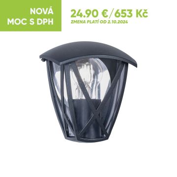 Prezent SPLIT 39032 Wandlamp 1x40W/E27 IP44