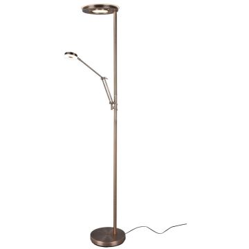 Trio BARRIE 424210304 Lampadaire 2x38w/led 2700+4000k 4000lm+600lm ip20