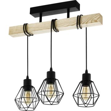 Eglo TOWNSHEND 5 44074 Lampe de plafond 3x60w/e27 ip20