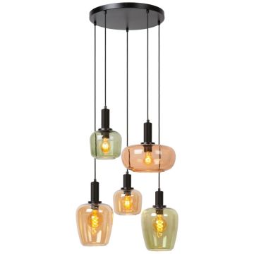 Lucide ILONA 45408/15/99 Suspension lumineuse 5x40w/e27 ip20