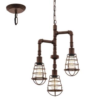 Eglo PORT SETON 49808 Lustre 3x60W/E27