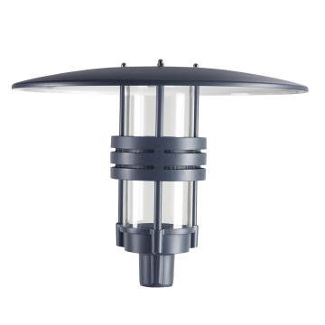 Norlys VISBY 5002GR Luminaire pour lampadaire 2x44,5W/LED 4000K 5200LM IP65