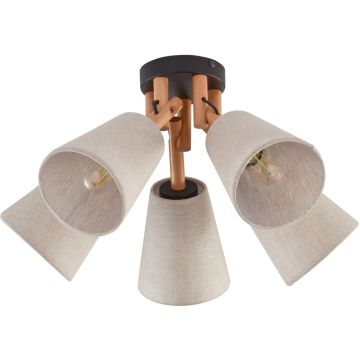 TK Lighting VAIO 575 Plafondlamp 5x15W/E27