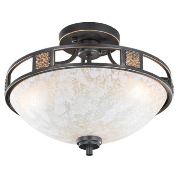 Trio QUINTA 608100324 Plafondlamp 3x60w/e27 ip20