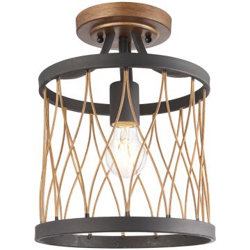 Endon HESTON 61497 Plafondlamp 1x60W/E27 IP20