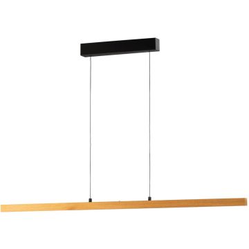 Fischer&Honsel SHINE-WOOD 61103 Hanglamp 1x34,47w/led 2700k-3350k-4000k 4419lm ip20