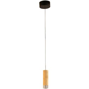Fischer&Honsel SHINE-WOOD 61128 Hanglamp 1x5,26w/led 2700k 638lm ip20