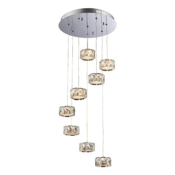 Prezent KNOX 62415 Suspension lumineuse 8x5W/LED 2898lm IP20