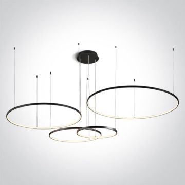 One Light Decorative 63150C/B/W Suspension lumineuse 1x100W/LED 3000K 7400lm IP20