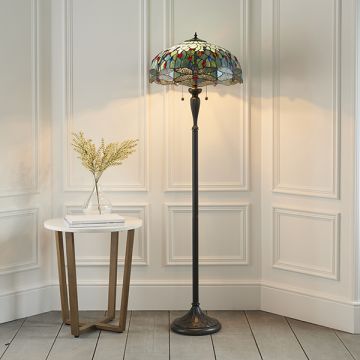 Endon DRAGONFLY BLUE 64069 Lampadaire 2x60W/E27 IP20