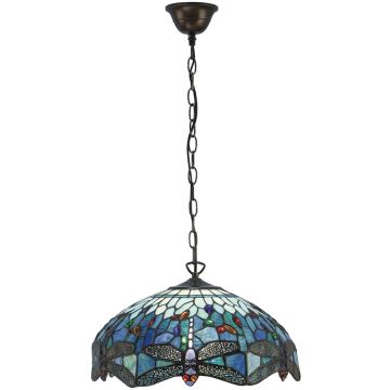 Endon DRAGONFLY BLUE 64080 Suspension lumineuse 3x60W/E27 IP20
