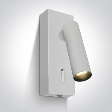 One Light Reading Spots 65746A/W/W Applique murale 1x3W/LED 3000K 150lm IP20