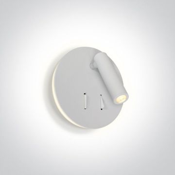 One Light Reading Spots 65746B/W/W Applique murale 1x3W|1x5W/LED 3000K 150lm IP20