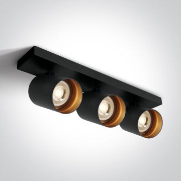 One Light The Retro 65305N/B Spot 3x10W/GU10 IP20