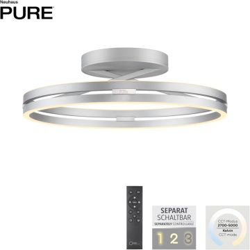 Paul Neuhaus PURE LOOP 6552-95 Lampe de plafond 2x52W/LED 2700-5000k 5040lm ip20