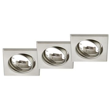 Trio JURA 650000307 Inbouwspot 3x15w/gu10 ip20