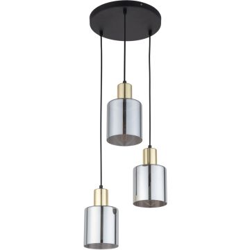 TK Lighting SIERRA GOLD 6663 Hanglamp 3x15W/e27 IP20