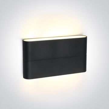 One Light Outdoor Slim Range Up & down 67376A/AN/W Applique murale 2x6W/LED 3000K 420lm IP54