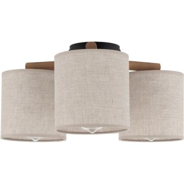 TK Lighting DEVA 6865 Plafondlamp 3x15W/E27 IP20