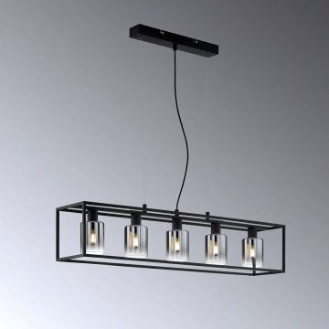 Fischer&Honsel Iska 60908 Hanglamp 5x10W/E14 IP20