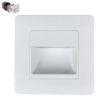 Prezent STEP LIGHT SINGLE VERSION 70409 Inbouwtraplamp 1x1W/LED 95lm IP20