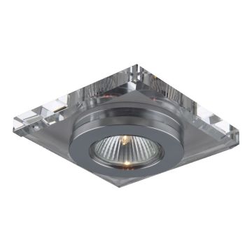 Prezent ELEGANT GLASS FIX 71006 Decoratieve inbouwspot 1x50W/GU10 IP20