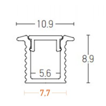 Zambelis PROFILE 20195 Profilé IP20