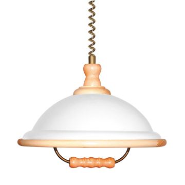 Prezent ACRYL WOOD 73006 W50 Suspension lumineuse 1x60W/E27 IP20