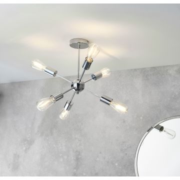 Endon RUBENS 79469 Lampe de plafond 6x40W/E27 IP20