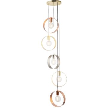 Endon HOOP 81923 Suspension lumineuse 5x40W/E27 IP20
