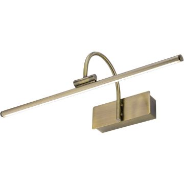 Nowodvorski GIOTTO LED BRASS S 8168 Lampe pour tableau 1X8W/LED 3000K 420LM IP20