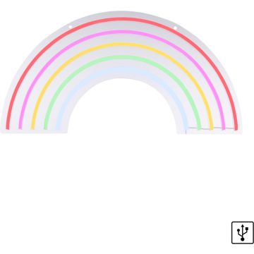 Paul Neuhaus NEON-RAINBOW 85024-70 Applique murale 1x10,5W/LED multikolor 9lm ip20