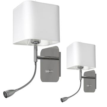 Milagro NAPOLI ML63600 Applique murale 1xE27+ 1W LED 4000K 90LM IP20