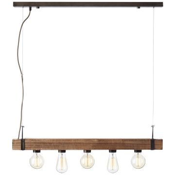 Brilliant WOODHILL 93725/76 Suspension lumineuse 5x30W/E27 IP20