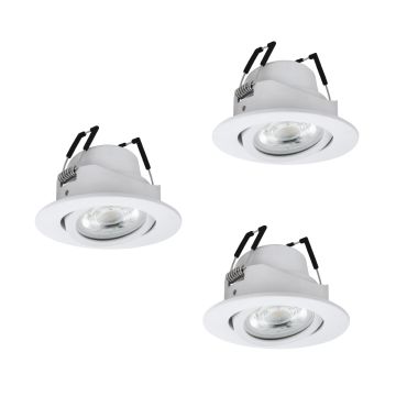Eglo SALICETO-Z 902286 Inbouwspot 3x4.9W/LED 2700-6500K 3X490lm ip20