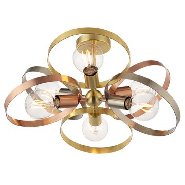 Endon HOOP 91935 Lampe de plafond 6x40W/E27 IP20