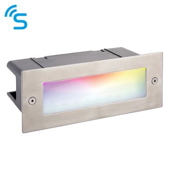 Endon SMART SEINA 91962 Lampe d'escalier encastrée 3.5W/SMD 5050 RGB IP44