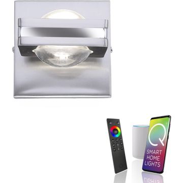 Paul Neuhaus Q-FISHEYE 9115-55 Applique murale 2x8,5W/LED 3000k 760lm ip20